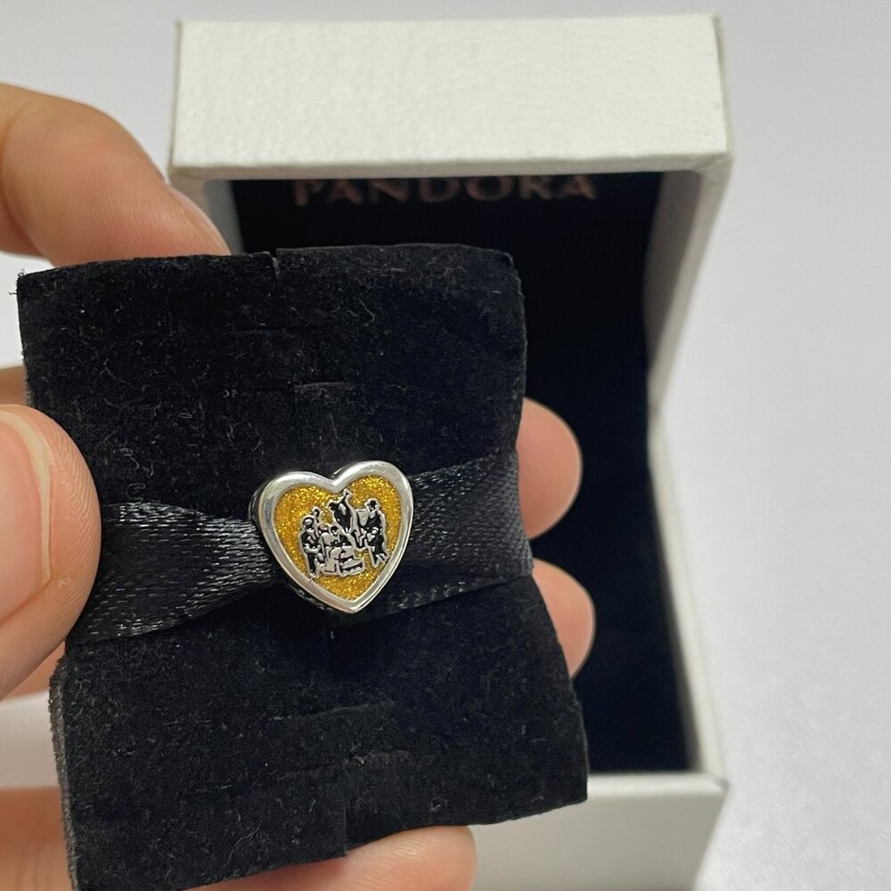 Pandora New Orleans Band Exclusive Heart Charm
